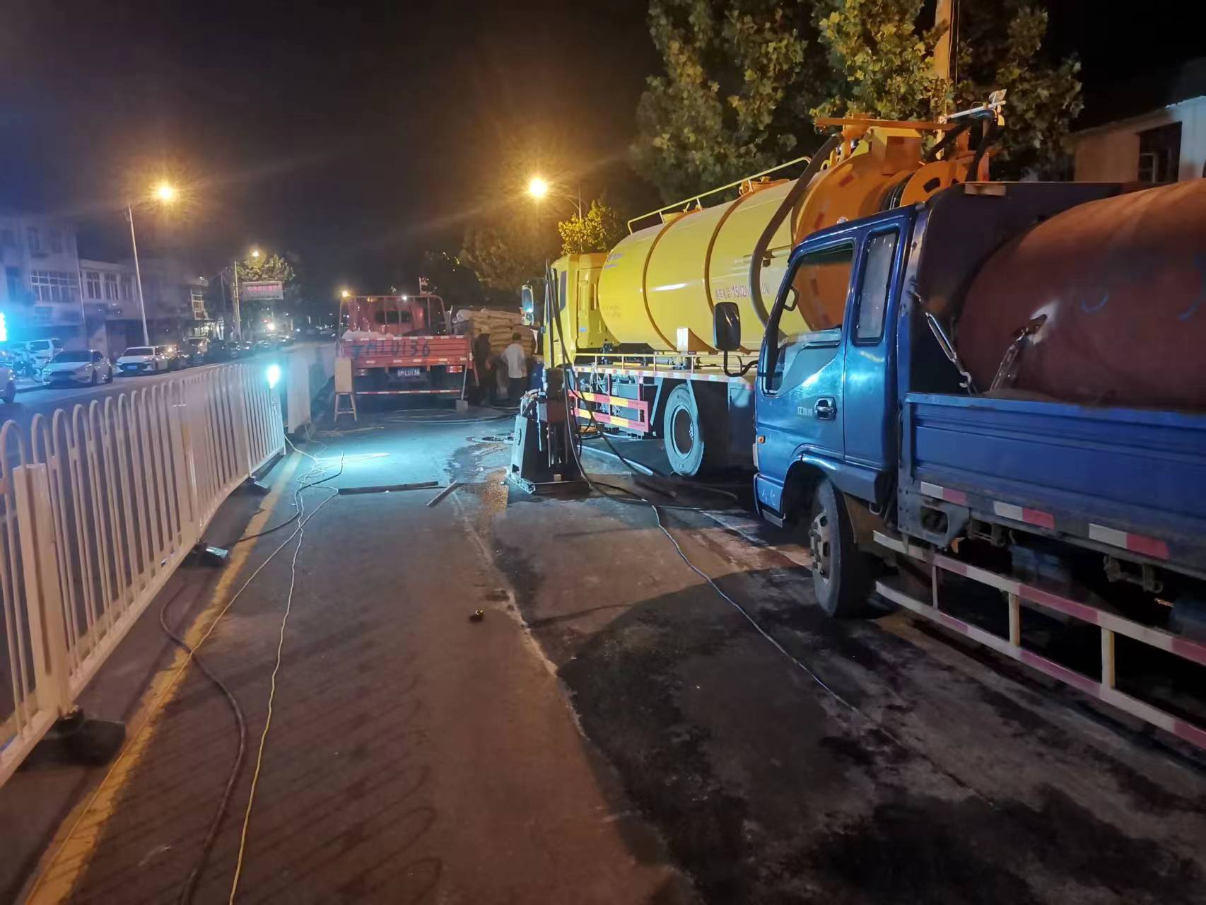 加乐镇路面压密注浆